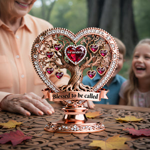 Grandma's Tree Acrylic Plaque - Personalized Gifts For Grandma 02kita26026 - Shaped Plaques - GoDuckee