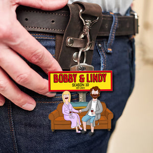 Personalized Anniversary Gift For Couple Keychain 02OHTN280225PA - Keychains - GoDuckee