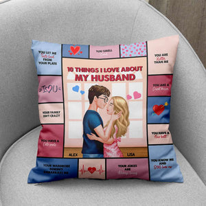 Personalized Gifts For Couple Pillow 03KAMH210624PA - Pillows - GoDuckee