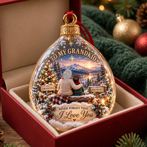 Grandma Loving Christmas Ornament - Personalized Gifts For Grandma 02padh081026 - Ornament - GoDuckee