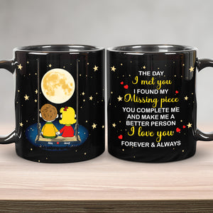 Personalized Gifts For Couple Coffee Mug Couple Backview 03XQMH020125HG - Coffee Mug - GoDuckee