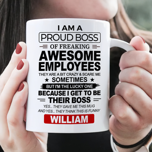 Personalized Gifts For Boss Coffee Mug 03acpu101224 - Coffee Mug - GoDuckee
