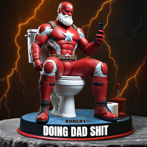 Doing Dad Sh*t Acrylic Plaque - Personalized Gifts For Dad 01todt090525 - Shaped Plaques - GoDuckee