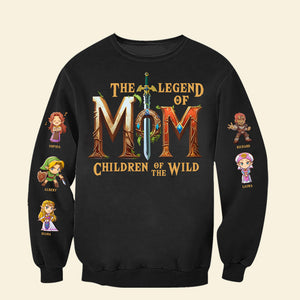 Personalized Gifts For Mom Shirt The Legend Of Mom 01NAQN210325 - AOP Products - GoDuckee