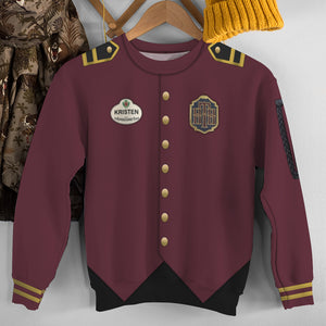 Halloween Terror Hotel Doorman Shirt, Personalized Shirt, Gift For Horror Fans - AOP Products - GoDuckee