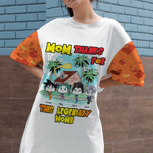 Personalized Gifts For Mom Raglan Dress Funny Sperm 04TODT280325 - AOP Products - GoDuckee