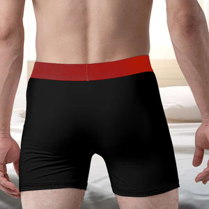 Personalized Gifts For Dad Men's Boxers Cute Sperms Our First Home Was Awesome 01QHMH230124HA - Boxers & Briefs - GoDuckee