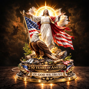 United In Faith 250 Years Anniversary Light Box - Personalized Gift For Christian 03TYLU030326 - Light Box - GoDuckee