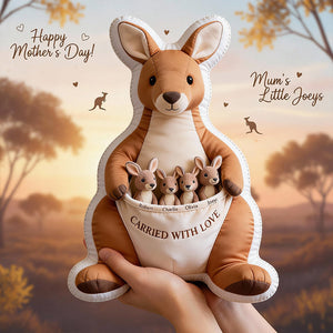 Carried With Love Pillow - Personalized Gifts For Mom 04KIDT020226 - Pillow - GoDuckee