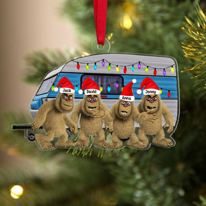 Happy Campers Christmas 03QHTN111123 Personalized Ornament, Christmas Gifts - Ornament - GoDuckee