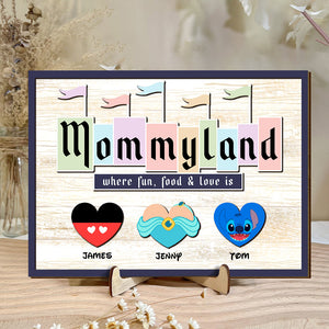 Personalized Gifts For Grandma Wood Sign 052qhtn040424 Mother's Day - Wood Signs - GoDuckee