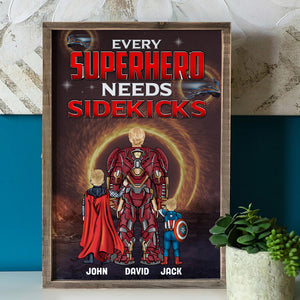 Dad 02QHTN190523TM Personalized Canvas Print - Poster & Canvas - GoDuckee