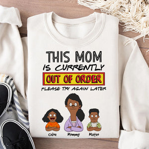 Personalized Gifts For Mom Shirt This Mom Is Currently 01KADT010325HG - Shirts - GoDuckee