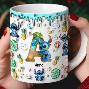 Custom Alphabet Letter Coffee Mug – Personalized Gifts for Cute Monsters 01tgqn110625 - Coffee Mug - GoDuckee