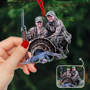 Personalized Outdoor Sport Ornaments With Upload Image, Perfect Christmas Tree Decorations Gifts, Gifts For Outdoor Sport Enthusiasts - Ornament - GoDuckee