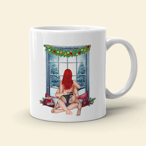Romantic Couple, All I Want For Christmas Is Sexy Kisses, Personalized Coffee Mug, Couple Gifts, Gifts For Him/Her, Unique Christmas Gifts - Coffee Mug - GoDuckee