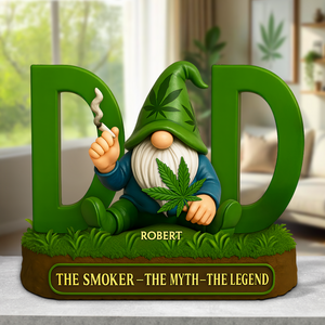 Weed Dad Plaque - Personalized Gifts For Dad 02topu170525 - Shaped Plaques - GoDuckee