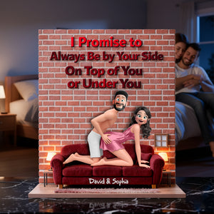 Playful Couple Light Box - Personalized Gift For Couples 03OHLU060226 - Light Box - GoDuckee