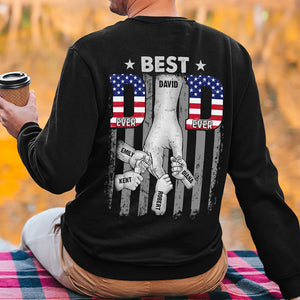 Best Dad Ever, Personalized Shirt, Father's Day Gift, Birthday Gift For Dad - Shirts - GoDuckee