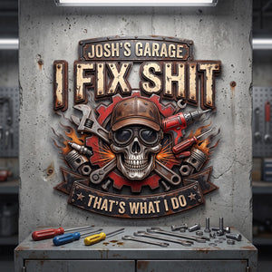 Deadly Mechanic Metal Sign - Personalized Gifts For Mechanic 05pgtn300726