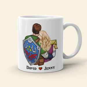 Romantic Couple, Best Couple Ever, Personalized Coffee Mug, Gifts For Couple, 02ohpo200723hh - Coffee Mug - GoDuckee