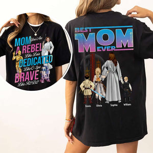 Personalized Gifts For Mom Shirt Best Mom Ever 02NADT020424DAHHHG - 2D Shirts - GoDuckee