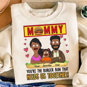Personalized Gifts For Mom Shirt Mommy Burger 01DTDT110325HG - Shirts - GoDuckee