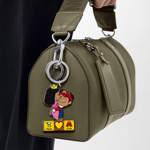 Personalized Gifts For Couple Keychain, Couple Game Lover 04TGDT060225HG - Keychains - GoDuckee