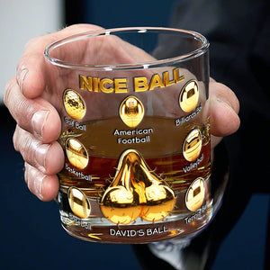 Funny Nice Ball Round Glass - Personalized Gifts For Him 07OHLU251125 - Glass - GoDuckee