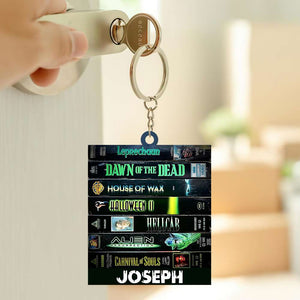 Gifts For Horror Movie Fan Keychain 03XQDT240125 - Keychains - GoDuckee