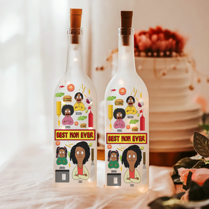 Personalized Gifts For Mom Bottle Lamp 01topu140225hg Best Mom Ever - Bottle Lamp - GoDuckee