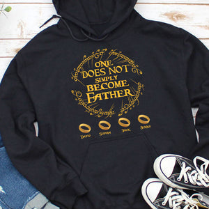 One Does Not Simply Become Father Personalized Shirt 03QHTN010623 - Shirts - GoDuckee