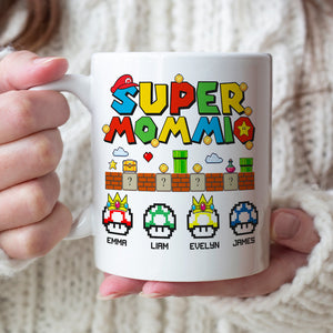 Playing Family 04ACQN130423 Gift For Father's Day White Mug - Coffee Mug - GoDuckee