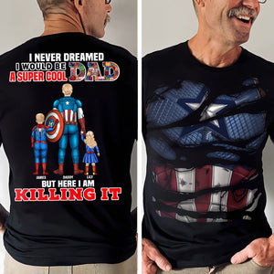 Super Dad Shirt - Personalized Gifts For Shirt 02hutn170525pa - Shirts - GoDuckee