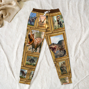 Personalized Gifts For Dinosaur Lovers Joggers Sweatpants 01qhtn271224 - Shorts and Pants - GoDuckee