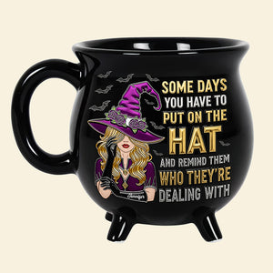 Sassy Witch Cauldron Mug – Personalized Halloween Gifts For Witch Lovers 01ohqn040925 - Cauldron Mug - GoDuckee