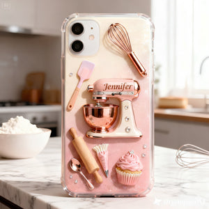 Baking Girl Phone Case - Personalized Gifts For Baking Lovers 04pgdt070226-Homacus