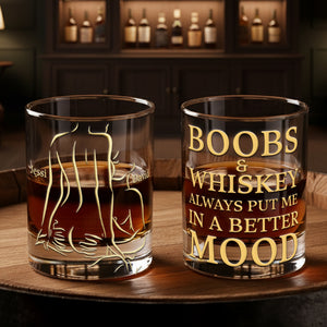 The Best Mood Round Glass - Personalized Gifts For Couples 03NALU221125 - Glass - GoDuckee