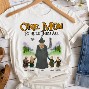 Personalized Gifts For Mom Shirt One Mom To Rule Them All 02qhtn310124 Mother's Day Gifts GRER-2005 - 2D Shirts - GoDuckee
