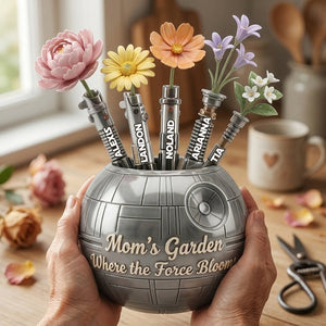 Mom’s Blooming Garden Acrylic Plaque Personalized Mother's Day Gifts 04NADT130326 - Shaped Plaques - GoDuckee