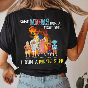 Personalized Gifts For Mom Shirt I Run A Pirate Ship 05HUPU210324PA - 2D Shirts - GoDuckee