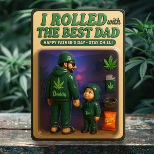 The Best Dad Acrylic Plaque Gifts For Dad 03TODT240425 - Shaped Plaques - GoDuckee