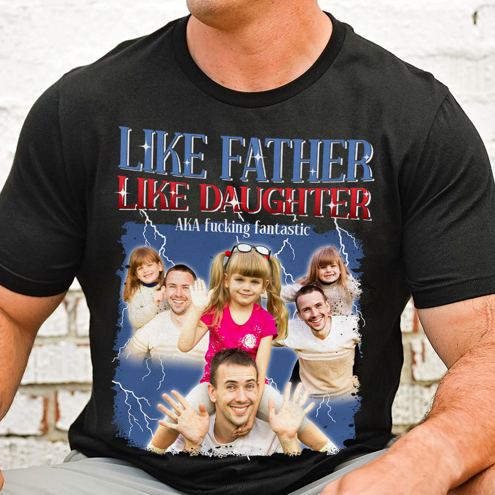 Custom Photo Gifts For Dad Shirt 04NADT140324 Father's Day GRER2005 - 2D Shirts - GoDuckee