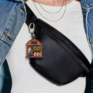Personalized Gifts For Farmer Keychain Chicken Coop 06XQLU170225HH - Keychains - GoDuckee