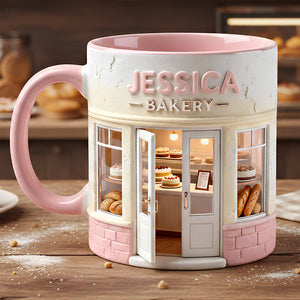 Bakery Shop Accent Mug - Personalized Gifts For Bakers 03KIDT230126 - Coffee Mug - GoDuckee