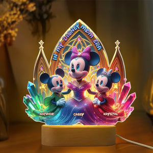 Personalized Gifts For Mom LED Light, In My Mom Era - Led Night Light - GoDuckee