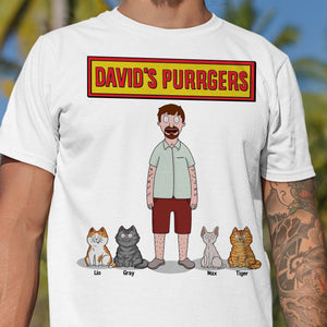 Dog And Cat Dad Shirt Personalized Gifts For Pet Lovers 05qhtn010425hg - Shirts - GoDuckee