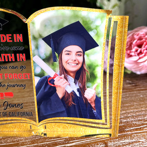 Custom Photo Gifts For Graduates Take Pride In How Far You've Come Graduation Gifts - Decorative Plaques - GoDuckee