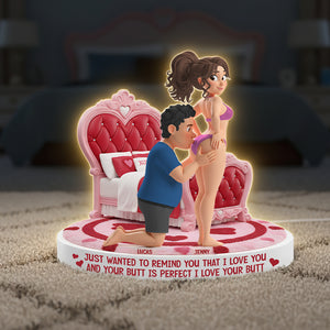 Naughty Couple Acrylic Light Box – Personalized Gifts For Couple 04natn091225 - Light Box - GoDuckee