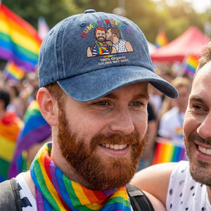 Forever Love Wash Cap - Custom Photo Gifts For LGBTQ+ 01hudt150626 - Caps - GoDuckee